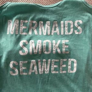 Women’s Novelty Summer Tank - Mermaids Smoke Seaweed